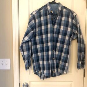 Unisex, authentic county seat, jeanswear button down shirt size M